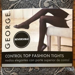 George Thick Reversible Tights